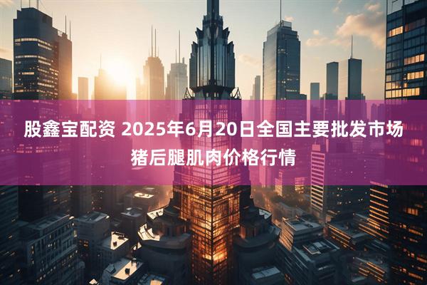 股鑫宝配资 2025年6月20日全国主要批发市场猪后腿肌肉价格行情